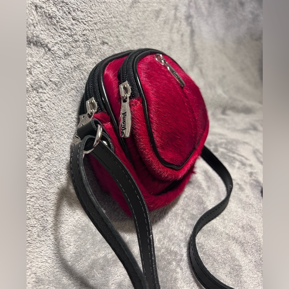 Valentina Genuine Pony Hair Crossbody Bag - Picture 4 of 12